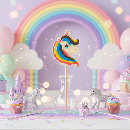 Unicorn klubba 100gr enhörning barnkalas magisk - holländsk godis från Holland Foodz