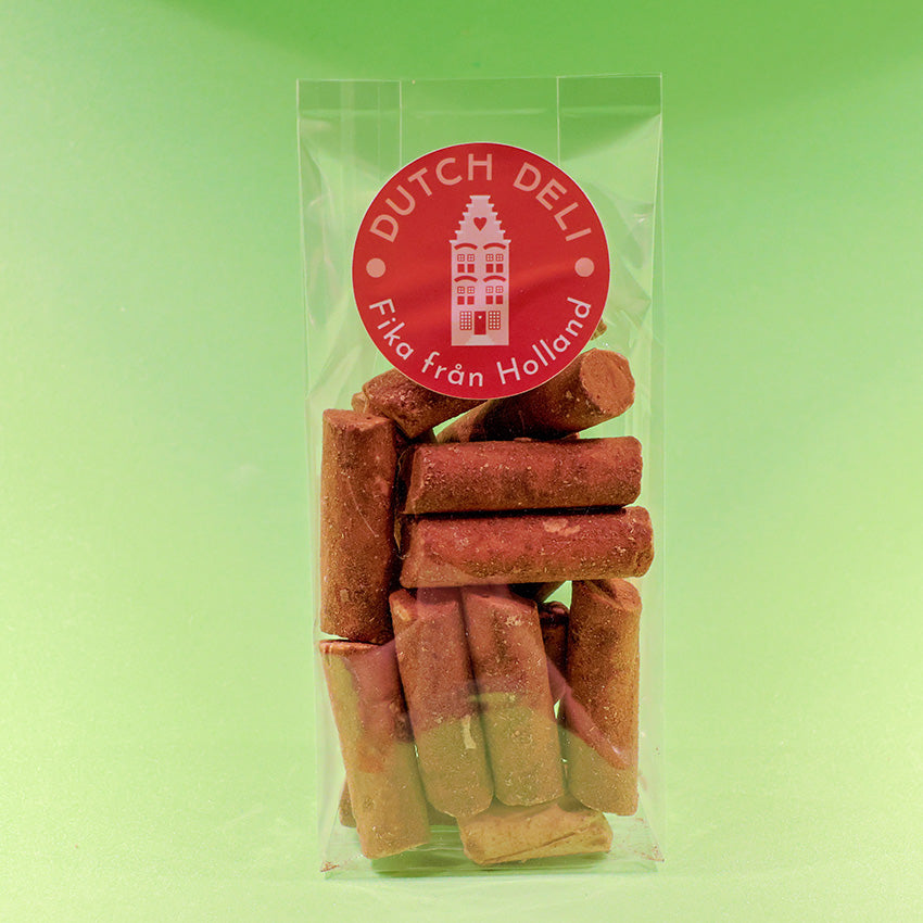 Paket: Plåtburk serien "Pretty Tulips" från Matix Souvenir med påse godis från Holland
