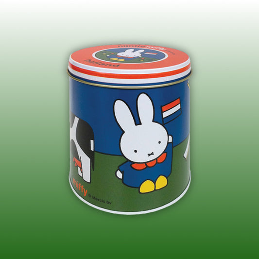 Miffy-Nijntje stroopwafel-/förvaringsburk – Holländskt landskap (Nijntje weiland)