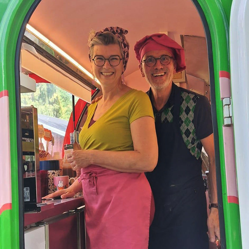 Rolf och Alexandra på Camping Tiveden sommar 2026
