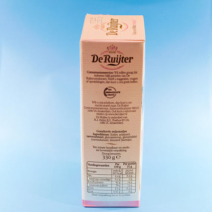 De Ruijter Rose en Witte Muisjes 330g näringsvärden