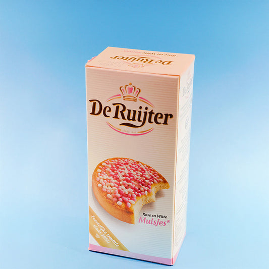 De Ruijter Rose en Witte Muisjes 330g