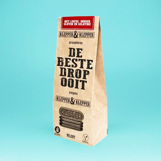 Den bästa lakritsen någonsin från Klepper & Klepper i Nederländerna. Fullsöt smak.. De beste drop ooit van Klepper & Klepper uit Nederland. Volzoet van smaak