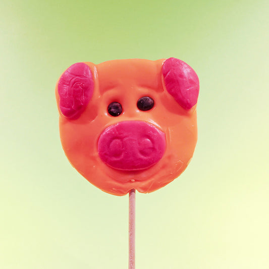 Den stor grisklubba med jordgubbssmak (Grote Biglolly) 100gr. enligt originalrecept från Holland Foodz Oosterhout