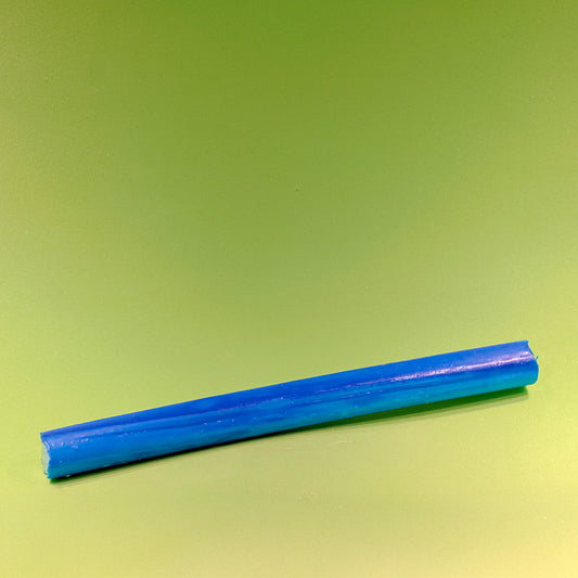 Originalet äkta Oosterhout blå sockerstång med jordgubbssmak tema smurfarna (Smurfen kermiszuurstok) 43gr. från Holland Foodz