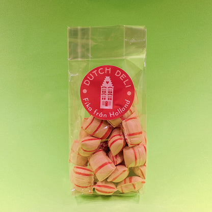 Paket: Plåtburk serien "Pretty Tulips" från Matix Souvenir med påse godis från Holland